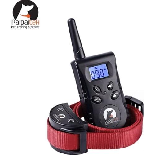 No Shock Dog Training Collar with Remote for 1/2 Dogs Safe Dog Training Collar Sound Vibration Mode Rechargeable and Waterproof