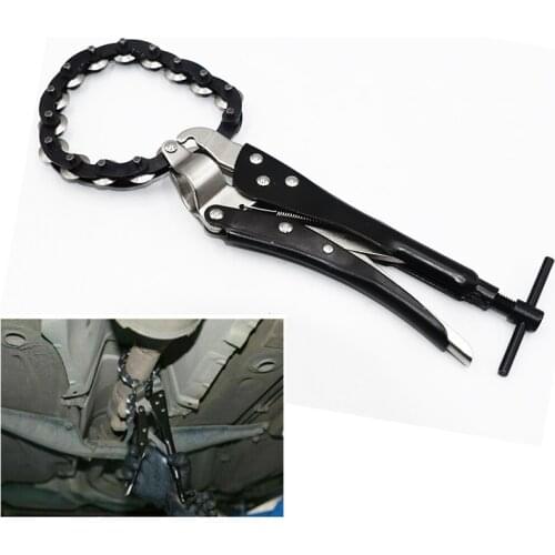 Car Exhaust Pipe Cutter Plier Multi Wheel Chain Lock-grip Tube Wrench Accessories Tool