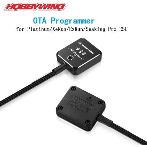 Hobbywing OTA Programmer Wireless Connection Smartphonevia for Platinum XeRun EzRun Seaking Pro ESC Programming