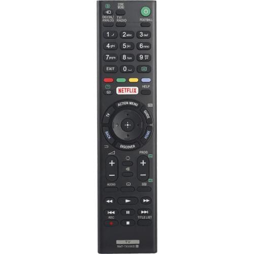 Remote Control RMT-TX100D for Sony Smart LCD TV RMT-TX101J TX102U TX102D RMT-TX101D RMT-TX101E RMT-TX200E Controller