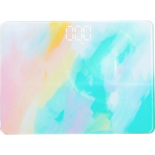 Smart Body Scale Smart Bathroom Scale USB Rechargeable Weight Scale For Home Gym Accessories Monitoring Room Temperature