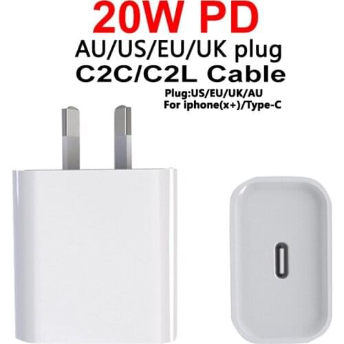20W Pd Usb C Charger For apple Iphone 12 Pro Max 12 mini Fast Charger Type C For Xiaomi mi 11 Quick Charging adapter