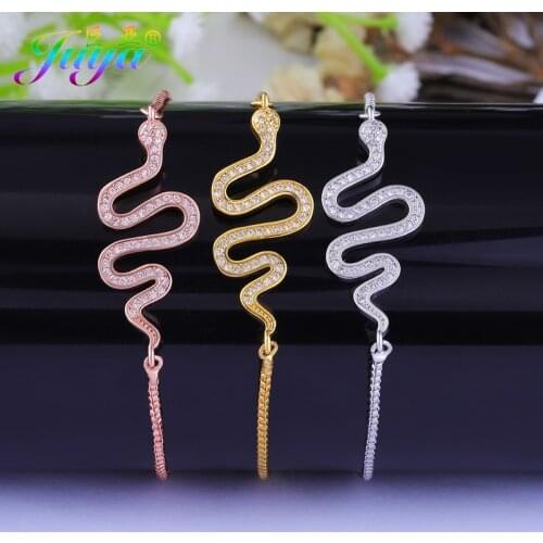 DIY Craft Jewelry Bracelets Handmade Adjustable Chains Bracelets For Women Men Talisman Snake Dragon Bracelets