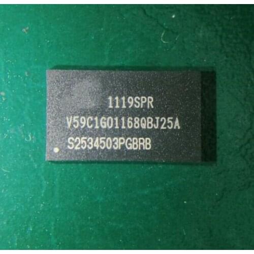 100% New BGA V59C1512164QDJ25 V59C1G02168QBP25A V59C1G01168QBJ25 V59C1G01168QBJ3I