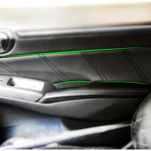 4pcs Microfiber Leather Car Door Handle Panel Cover Trim For Honda Civic 8th Gen 2006 2007 2008 2009 2010 2011 Sedan