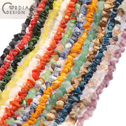 Cordial Design Jewelry Accessories/Multicolor Natural Crystal Crushed Stone/Hand Made/DIY Making/Jewelry Findings & Components