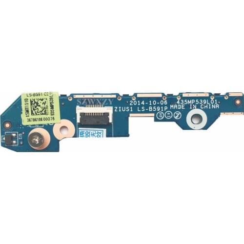 For Lenovo YOGA 15 YOGA15 Power Switch Board LS-B591P 00JT297 Full Tested Free Shipping