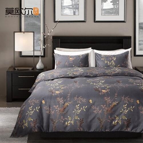 Home Textiles Bedding Set Bedclothes Classcial Pattern Style Duvet Cover and Pillowcase Bed Linen Twins Full Queen King Size