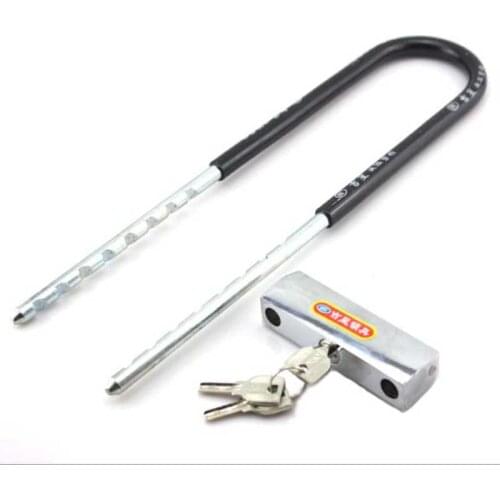 Glass door locks Long U Shape Bike Key Lock Candado Bicicleta Safe Anti Theft Mountain motorcycle Bisiklet Kilidi lock