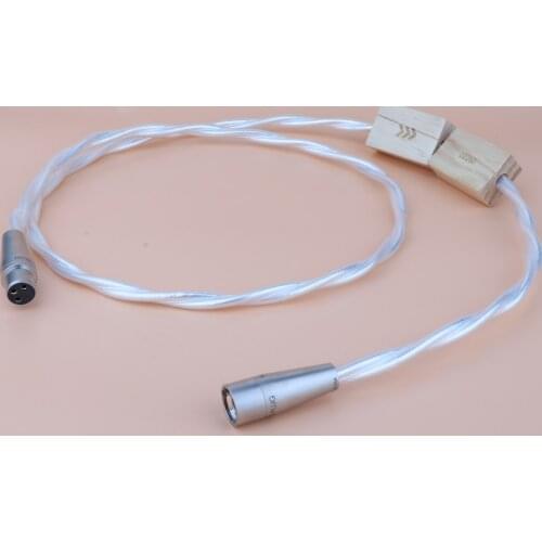 Piece Hifi Odin XLR plug balance Coaxial Digital AES/EBU interconnect cable Hi-end XLR Male to Female Cable
