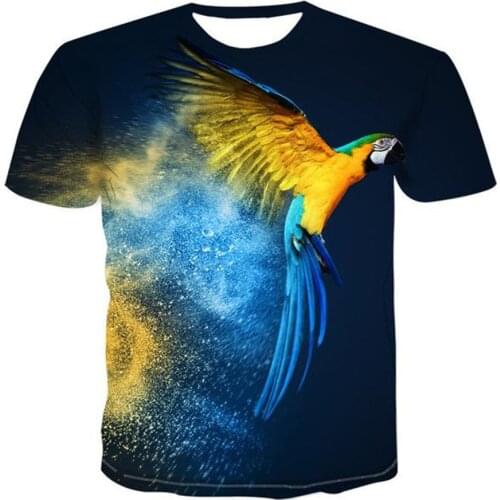 Mnner Neue Personalisierte T-Shirt Tier Druck Tshirt 3D Printed Casual Hip Hop Streetwear Neuheit Tier T Shirt Hlse Top Tees