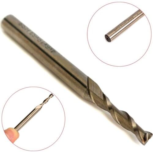 5pcs Carbide End Mill 4mm 2 Flute HSS & Aluminium Extended End Milling Cutter Straight Shank Router Bit Set CNC Tools