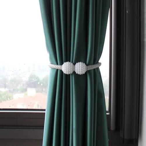 1Piece Magnetic Curtain Clip Curtain Holders Tieback Buckle Clips Hanging Ball Buckle Tie Back Curtain Accessories Home Decor