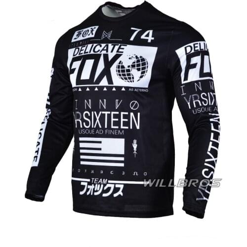 Moto Nomad Union Offroad Jersey Motocross Racing Long Sleeve Motorbike Scooter Street Moto Black Clothes Mens