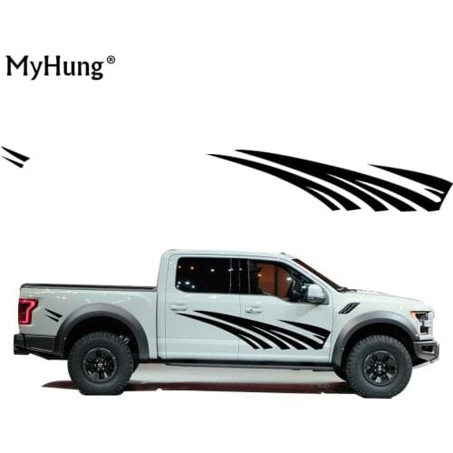 Stickers For TOYOTA Hilux Tundra Creative Car Accessories Deacls Cover Car Scratches DIY Car Styling PVC Car Sticker 2PCS