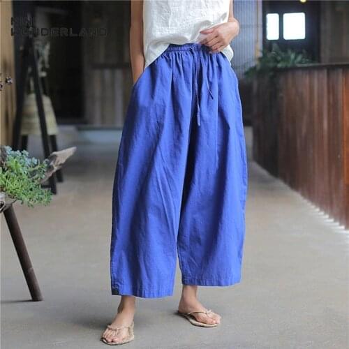 Женские летние брюки NINI WONDERLAND China At AliExpress