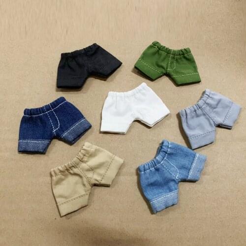 Ob11 doll clothes Casual pants 1/12 bjd GSC body Shorts trousers For doll Dress jeans accessories