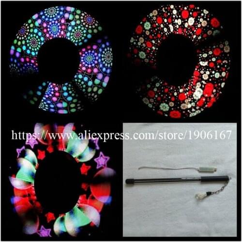 Full Color Pixels Led Visual Poi LED DIY Programmable Performance Magic Stick For Party Bar Nightclub Stage Show