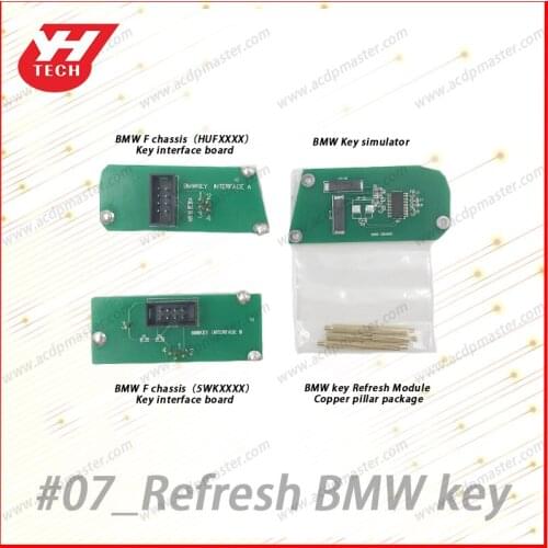 Key programmer yanhua acdp key fresh module for BMW