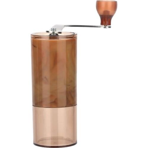 Manual Coffee Grinder Portable Hand Coffee Bean Grinder with Stainless Steel Handle for Office Home Traveling & Camping