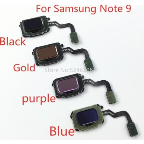 Home Return Key Menu Button Fingerprint Sensor Flex Cable For Samsung Galaxy Note 9 N960F N960U N960N N9600 Touch Repair Part