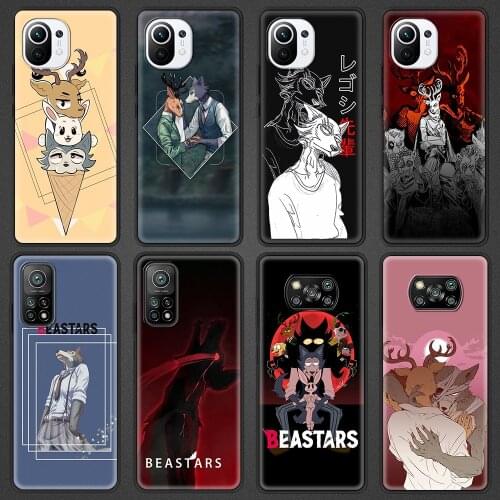 Silicone Cover for Xiaomi Mi Poco X3 NFC F3 9T 10T Note 10 Pro Lite 11 Ultra 11i 10S Poco M3 Luxury Case Beastars Anime