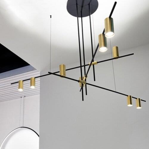 Nordic Modern Chandelier for Living Room Bedroom Lustre Luminaire LED Chandeliers Industrial Decor Indoor Lighting Fixtures Lamp