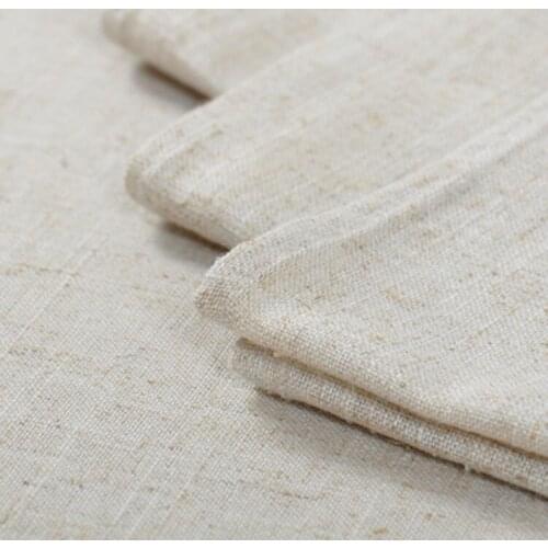 Napkin Cloth Linen Fabric Tablecloth 100cmx184cm Handmade Restaurant Home Use European Style DIY