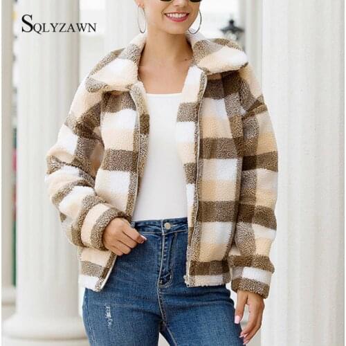 Женские твидовые пальто SQLYZAWN China At AliExpress