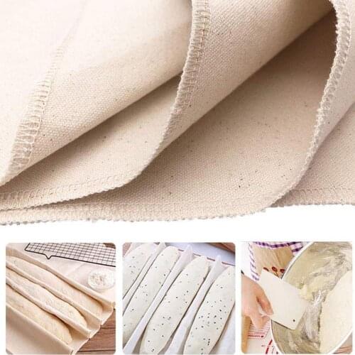 Thick Fermented Linen Cloth Proofing Dough Bakers Pans Bread Baguette Baking Mat Pastry BakerS Couche Proofing Cloth Drop Ship