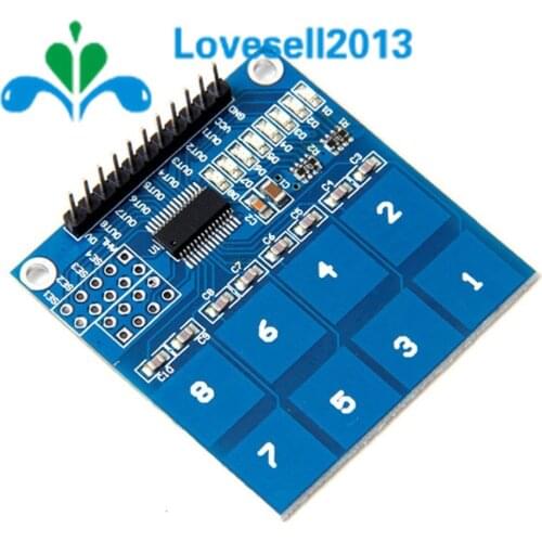 TTP226 8 Channel Digital Capacitive Switch Touch Sensor Module for arduino