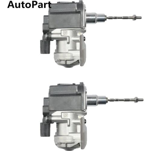 2PCS Turbo Electric Actuator Charger Electric Actuator Turbocharger For Audi A4 S4 A5 A6 Engine 2.0TFSI 06L145722L 06L145702M