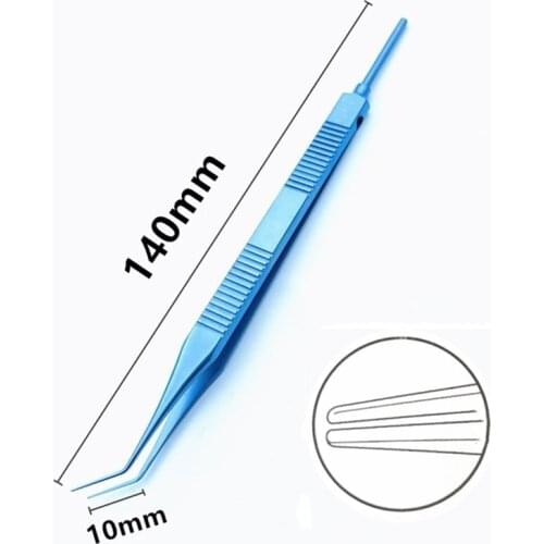 140mm Ophthalmic Lens Folding Forceps Titanium Alloy Ophthalmic Instrument