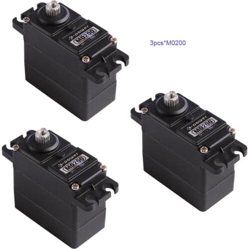 3PCS K-power M0200 3.5kg torque metal gear servo/Analog RC servo for RC car