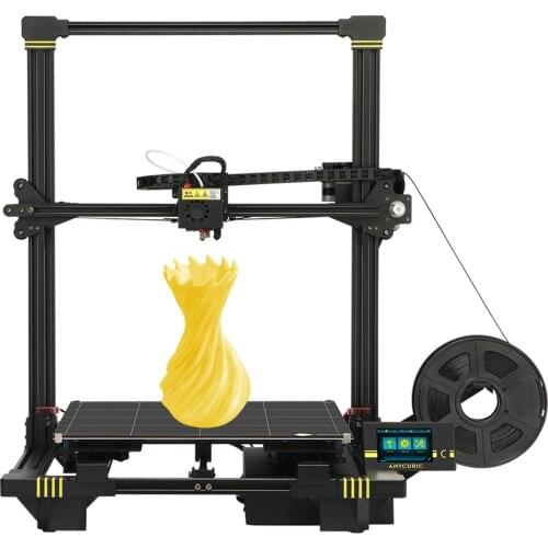 ANYCUBIC Chiron 3D Printer 400x400x450mm Large Printing Size with TFT Touchscreen Ultrabase Platform With 500g PLA Filament