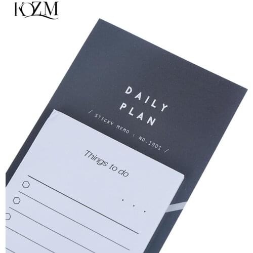 50 Sheets To Do List Check List Sticky Notes Memo Pad Notepad School Office Supplies Stationery
