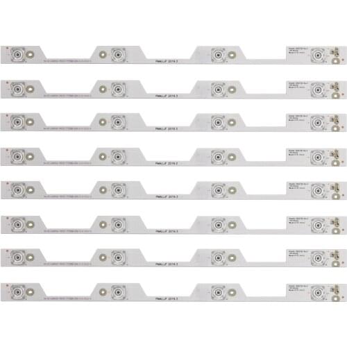 8Pcs x LED Backlight for TCL 49P3 D49A620U L49P1 YH-4C-LB4904-YH01J YM03J Y49A580 B49A769U 49A660U 49HR330M04A1