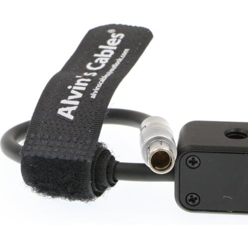 Alvins Cables 1 to 3 Mini Power Splitter Box Cable Fischer RS 3 Pin Male to 3 3 Pin Female R/S Box for ARRI Alexa