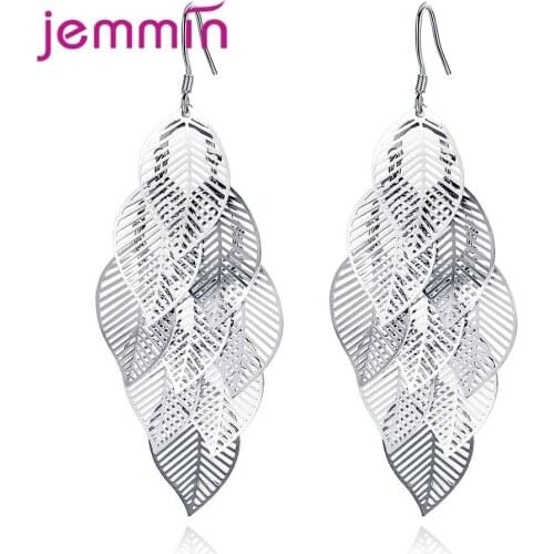 Free Shipping Plant Leave Dangle Earrings For Woman/Lady/Girls Fashion Summer Holiday Gifts Wholesale Leaf Pendant Earring