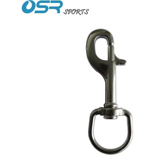 Scuba Diving 316 stainless steel bolt snap hook snag free button 107mm diving climbing accessory