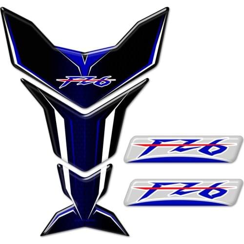 For Yamaha 2016 2017 2018 2019 2020 FZ6 FZ6S FZ6N FZ6 Fazer 3D Stickers Motorcycle Tank Pad Protector Accessories Decals