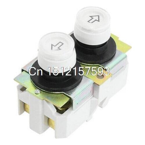 110-220V 16A Dual Way Momentary Type Screw Connector Button for Waterproof Hoist