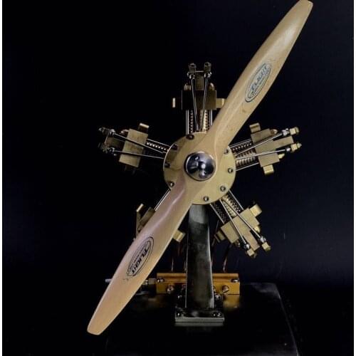 Cool ! Five cylinder steam engine Miniature Stirling engine 'Star Five 'model all metal model creative crafts