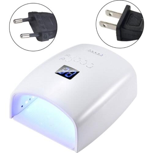 48W Rechargeable Dryer Quick-Drying Portable Resin Curing Light UV LED Lamps F3MD