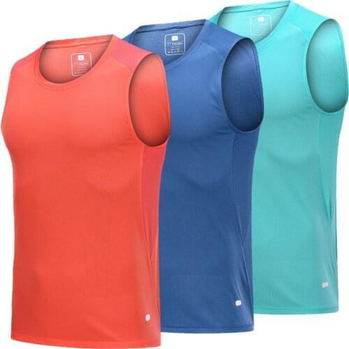 New Cycling Tank Top Men T-Shirt Breathable Base Layer Vest Bodybuilding Sport High Elastic Sleeveless Underwear Running Vest