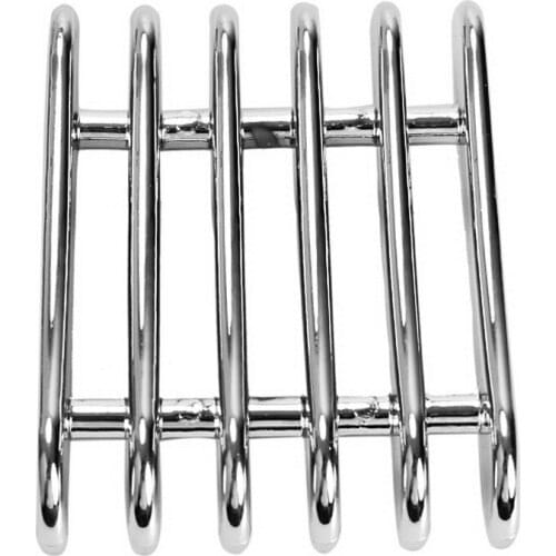 Fashion 5pcs Professional Silver Nail Art Equipment Nail Art Brush Holder pen Display Acrilico Pincel Maquiagem Holder Brand New