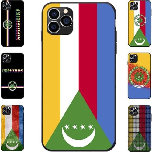 For MEIZU 15 16TH X PLUS M15 V8 NOTE 6T E2 E3 Comoros National Flag Coat Of Arms Theme Soft TPU Phone Cover Cases