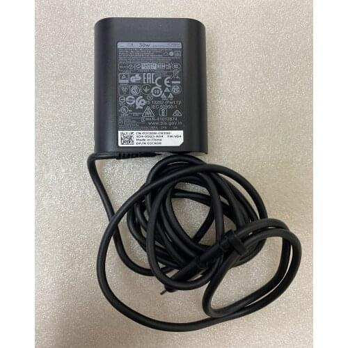 New 2CR08 USB Type-C Charger Power For DELL Laptop 02CR08 30W 20V 1.5A Adapter HA30NM150