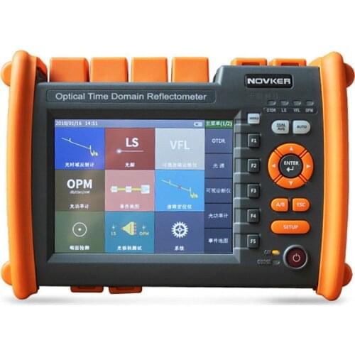NK5600 SM-OTDR 1310-1550nm-30/32dB Optical Time Domain Reflectometer with VFL 5MW Visual Fault Locator