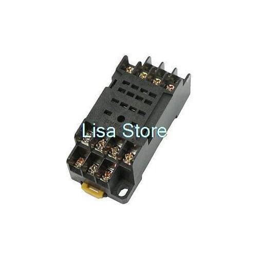 PYF14A Type 14 Pin Screw Terminal Power Relay Socket Base Holder for H3Y-4